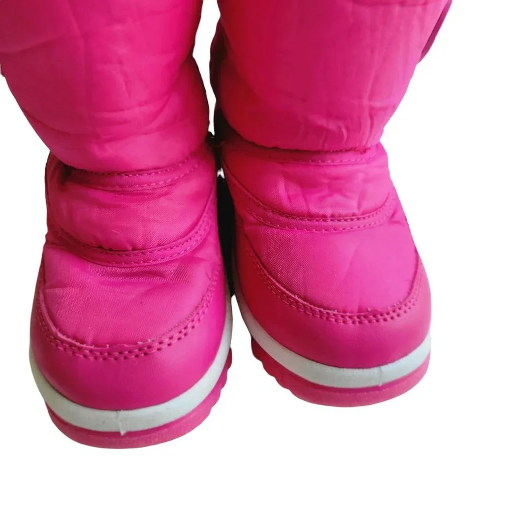 JoJo Maman Bebe in the snow boots for toddler Girl Size 26 - Picture 3 of 12